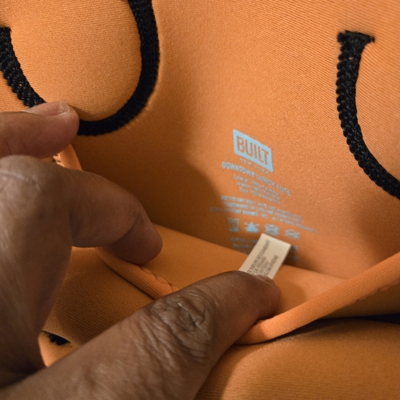 BUILT Gourmet Getaway Soft Neoprene Lunch Tote Bag - Lightweight Insulated - Picture 6 of 12